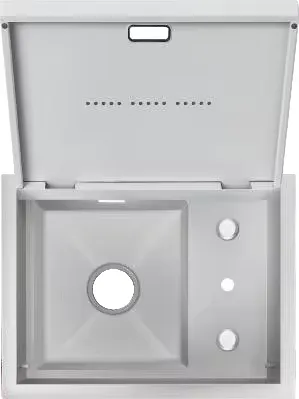 Sleek Multifunctional Cup Washer Modern Hidden Sink