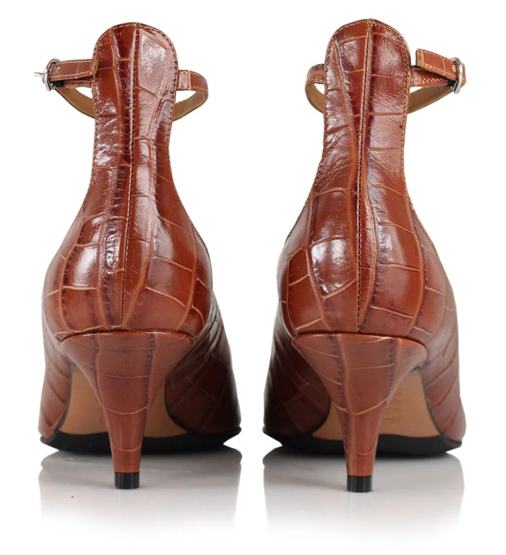 Sonia Brown Croco