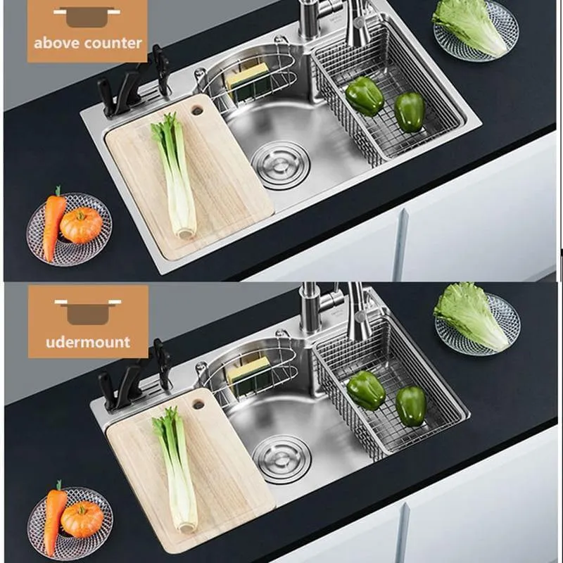 Stainless Steel Multifunctional Kitchen Sink