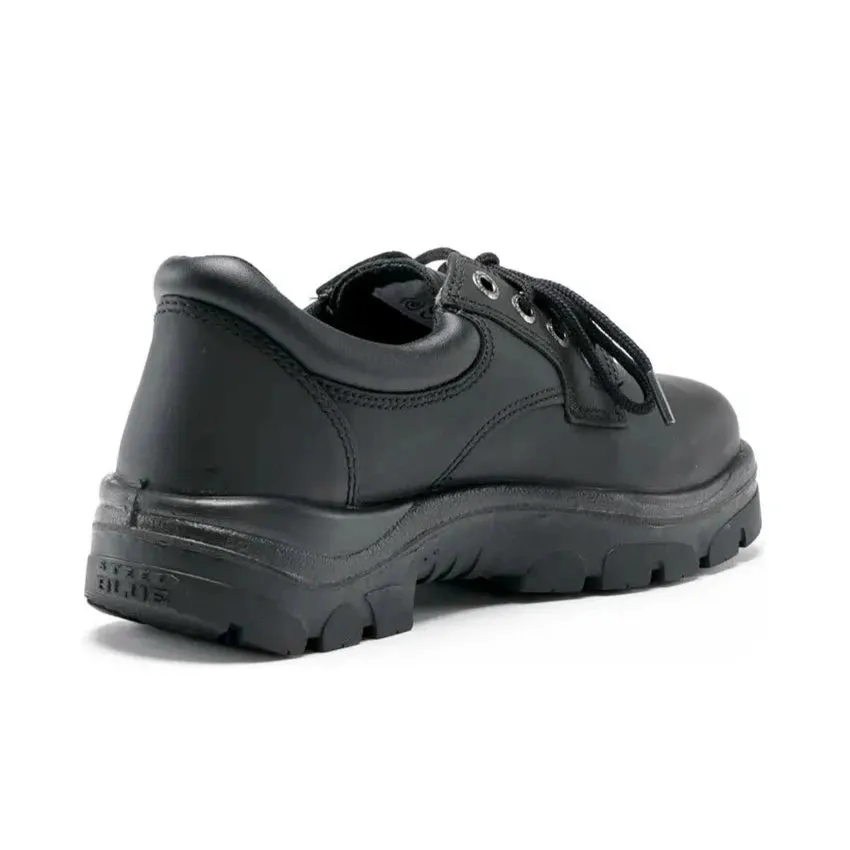 Steel Blue Black Eucla Lace Up Steel Toe Cap Work Shoe (312126) (Pre-Order)