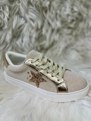 Supernova Gold Shimmer Sneaker