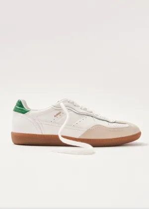 Tb.490 Green Leather Sneakers