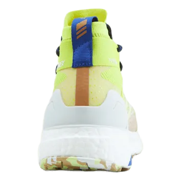 Terrex Free Hiker Primeblue Hiking Shoes Beige Tone / Pulse Yellow / Acid Yellow