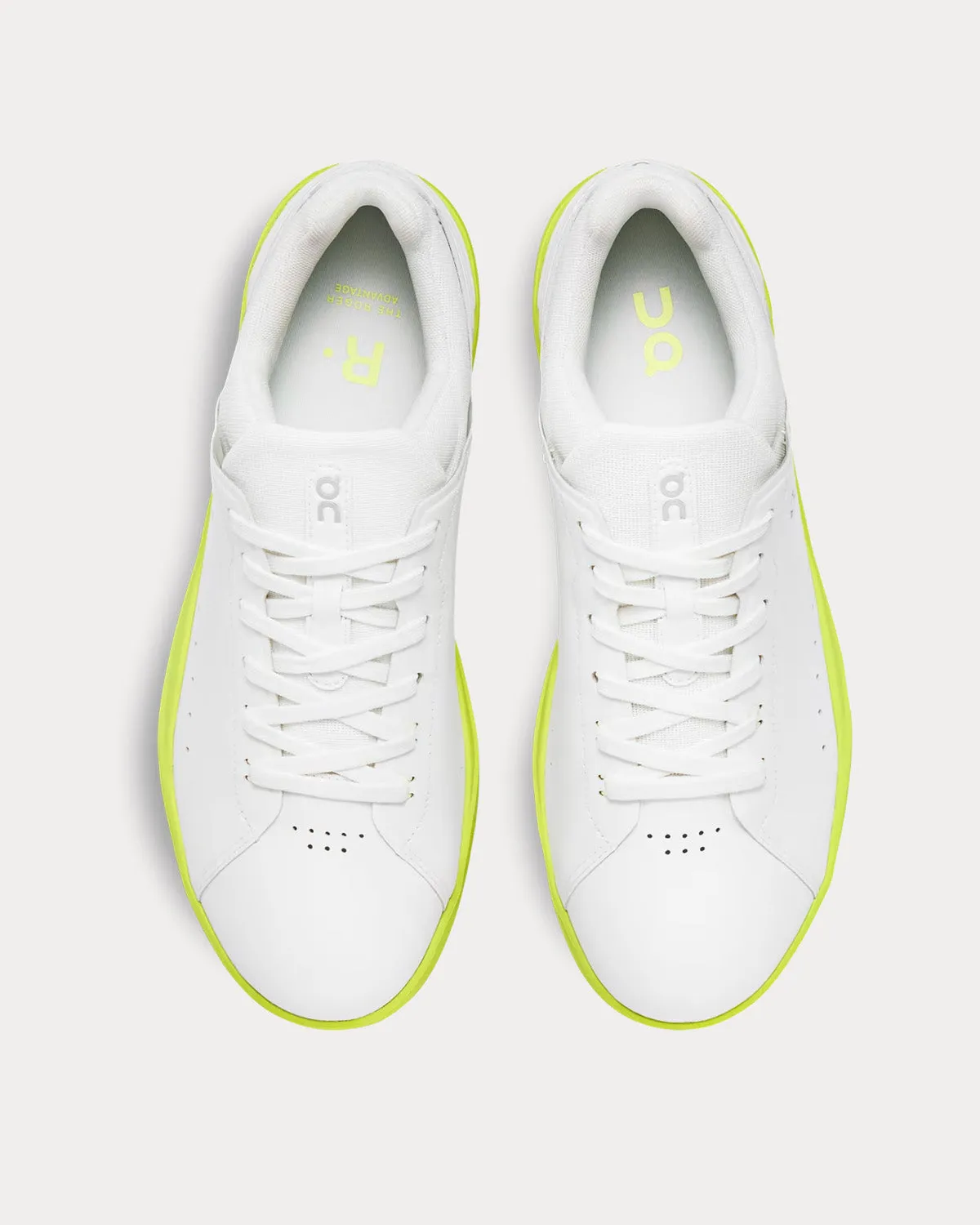 The Roger Advantage White / Hay Low Top Sneakers