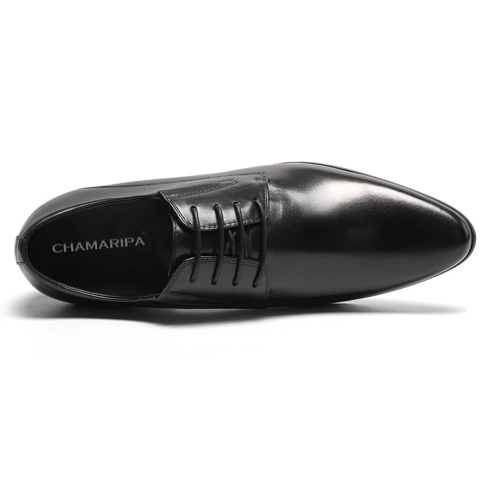 This item only ships to Europe - 8 CM / 3.15 Inches CMR CHAMARIPA Formal Height Increasing Shoes High Heel Men Dress Shoes