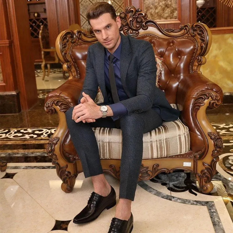 This item only ships to Europe - 8 CM / 3.15 Inches CMR CHAMARIPA Formal Height Increasing Shoes High Heel Men Dress Shoes