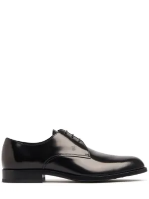 Tod&#x27;s   Leather derby lace-up shoes 