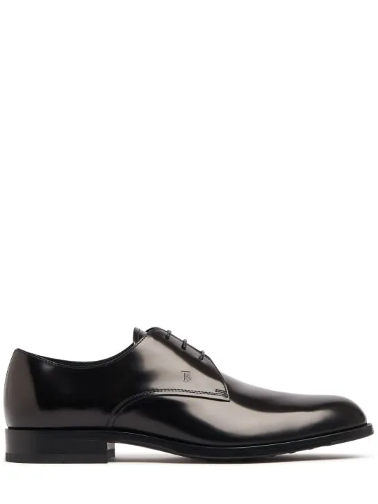 Tod&#x27;s   Leather derby lace-up shoes 