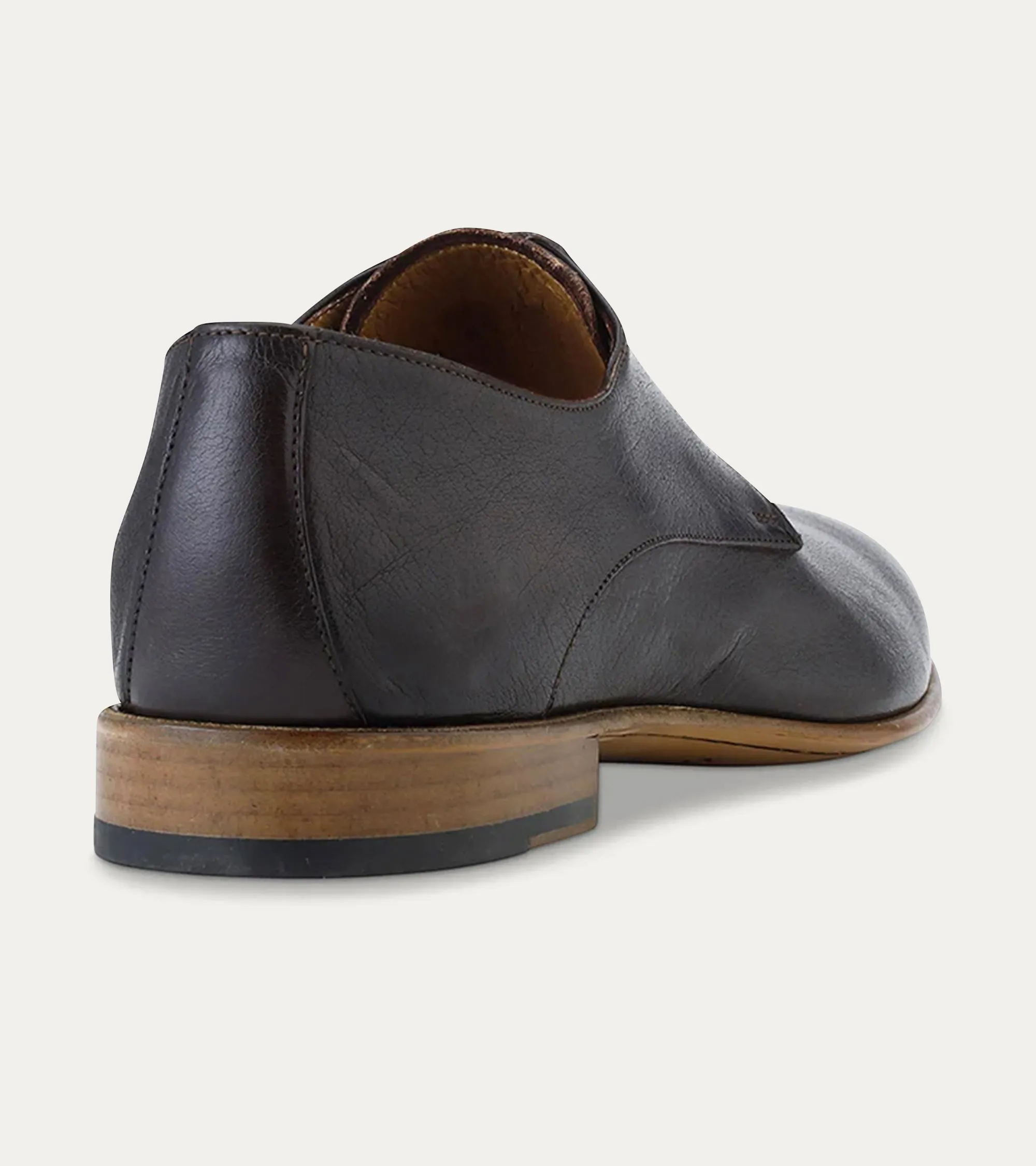 Travel Derby in Dark Brown Buffalo
