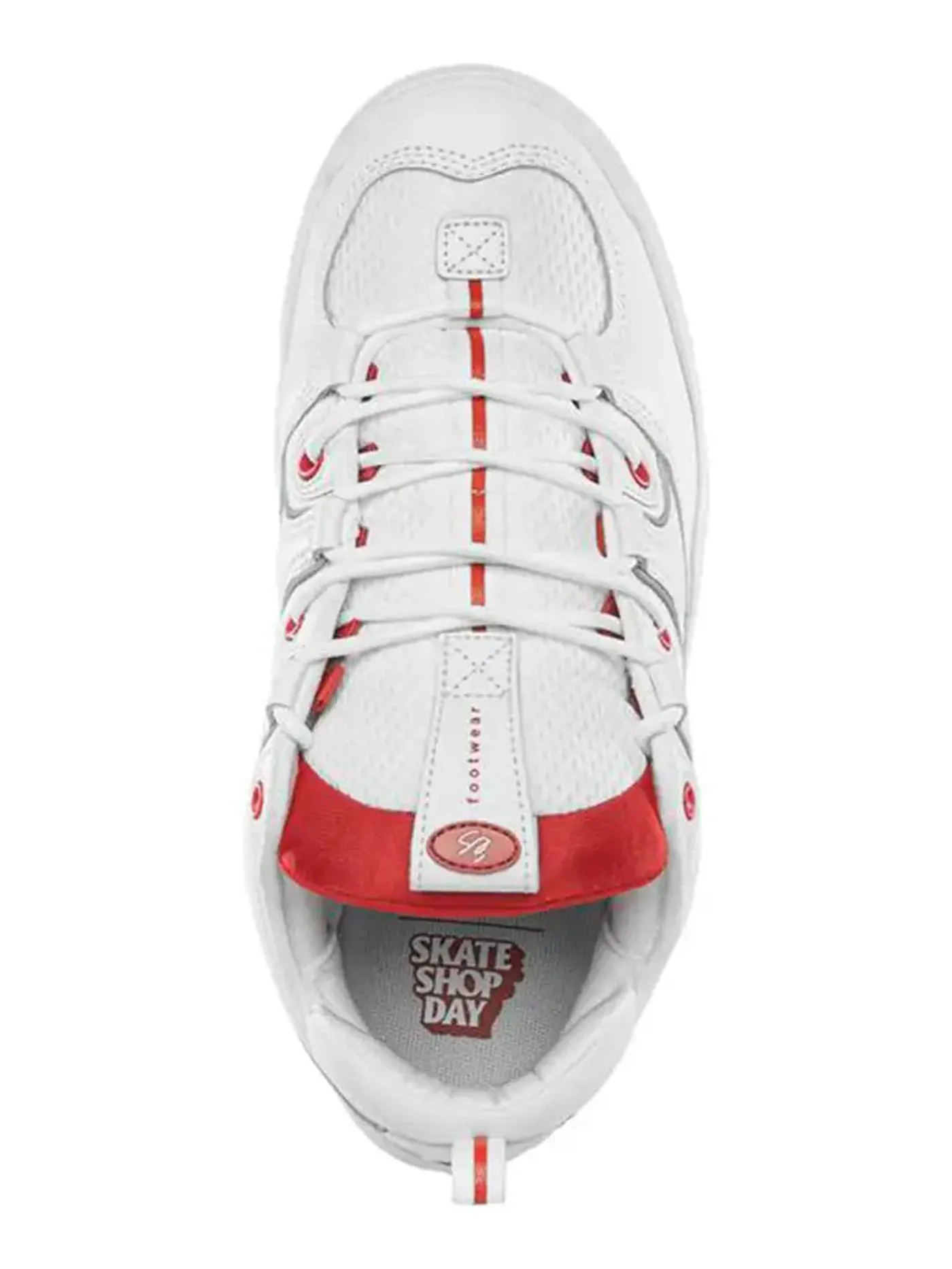 TwoNine8 Skate Shop Day White/Red Shoes