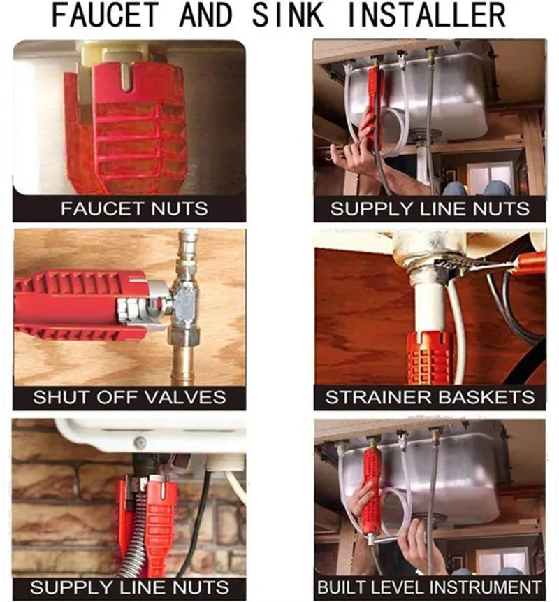 Ultimate Handy Flow Faucet Sink Fixer Multifunctional Tool