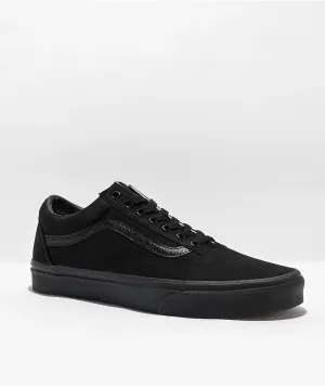 Vans Old Skool Canvas Shoe vn000d3hbka all black