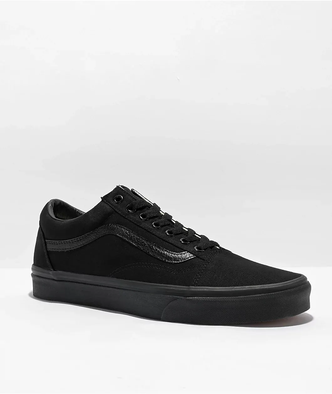 Vans Old Skool Canvas Shoe vn000d3hbka all black