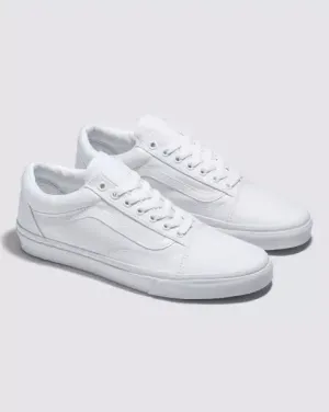Vans Old Skool Canvas Shoe vn000d3hw00 all white