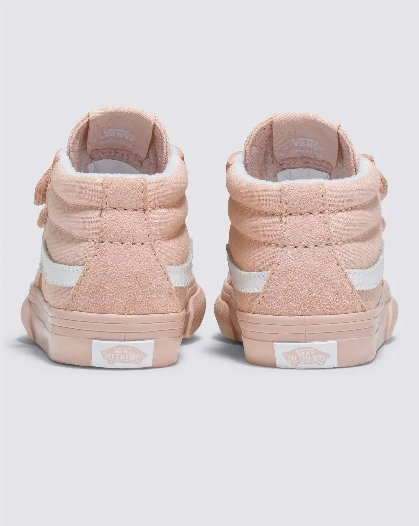 VANS Sk8-Mid Reissue V Pastel Mono Rose Smoke - Pink
