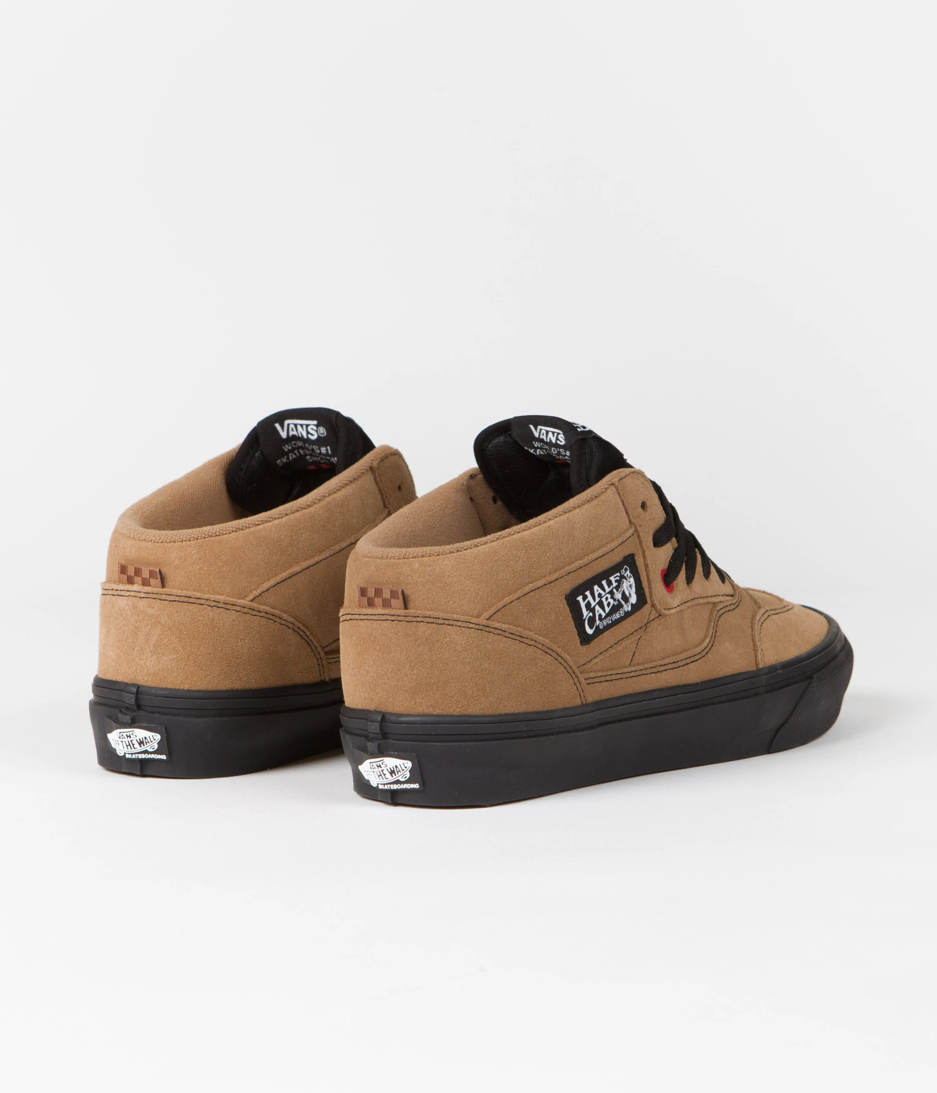 Vans Skate Half Cab '92 Shoes - (FSM) Camel / Black