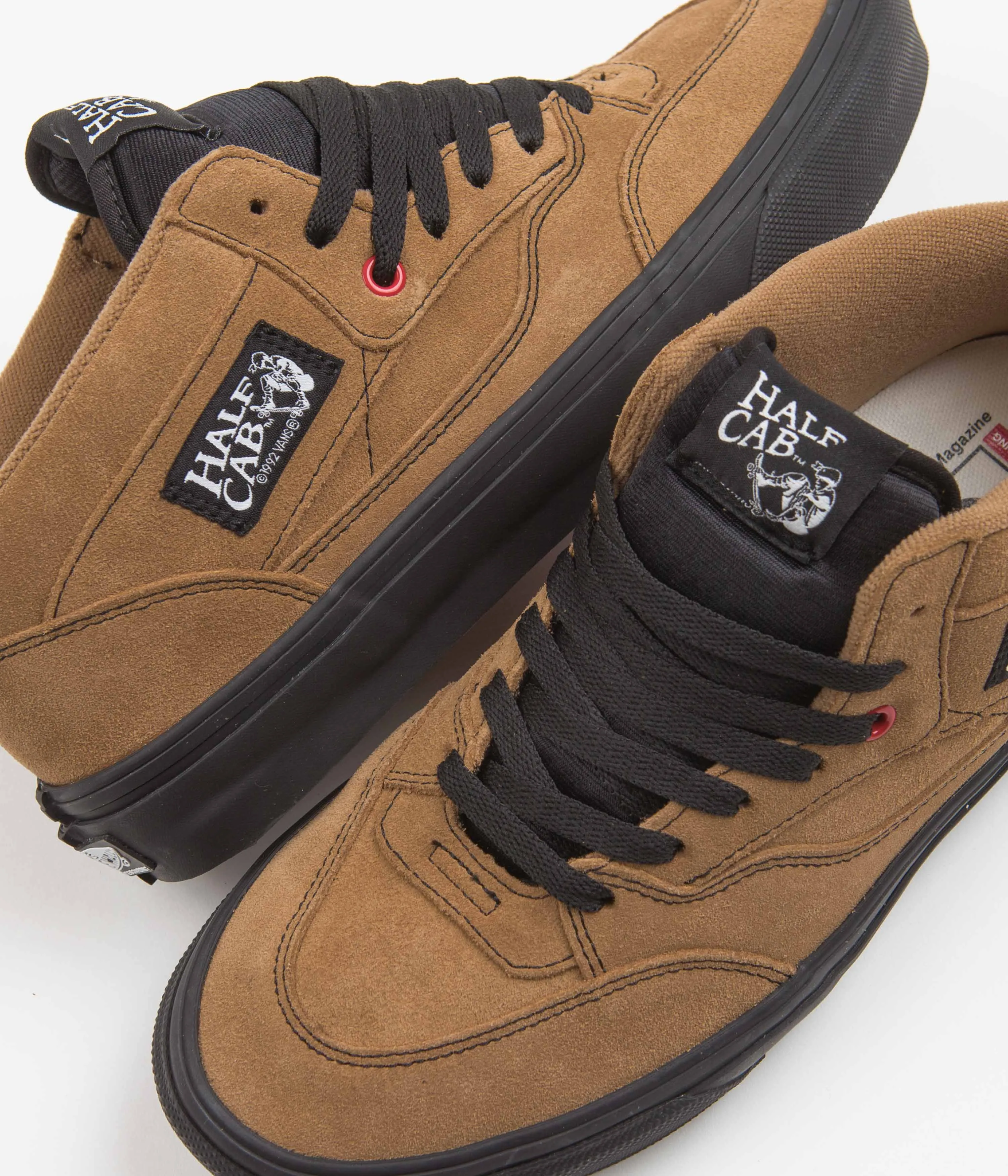 Vans Skate Half Cab '92 Shoes - (FSM) Camel / Black
