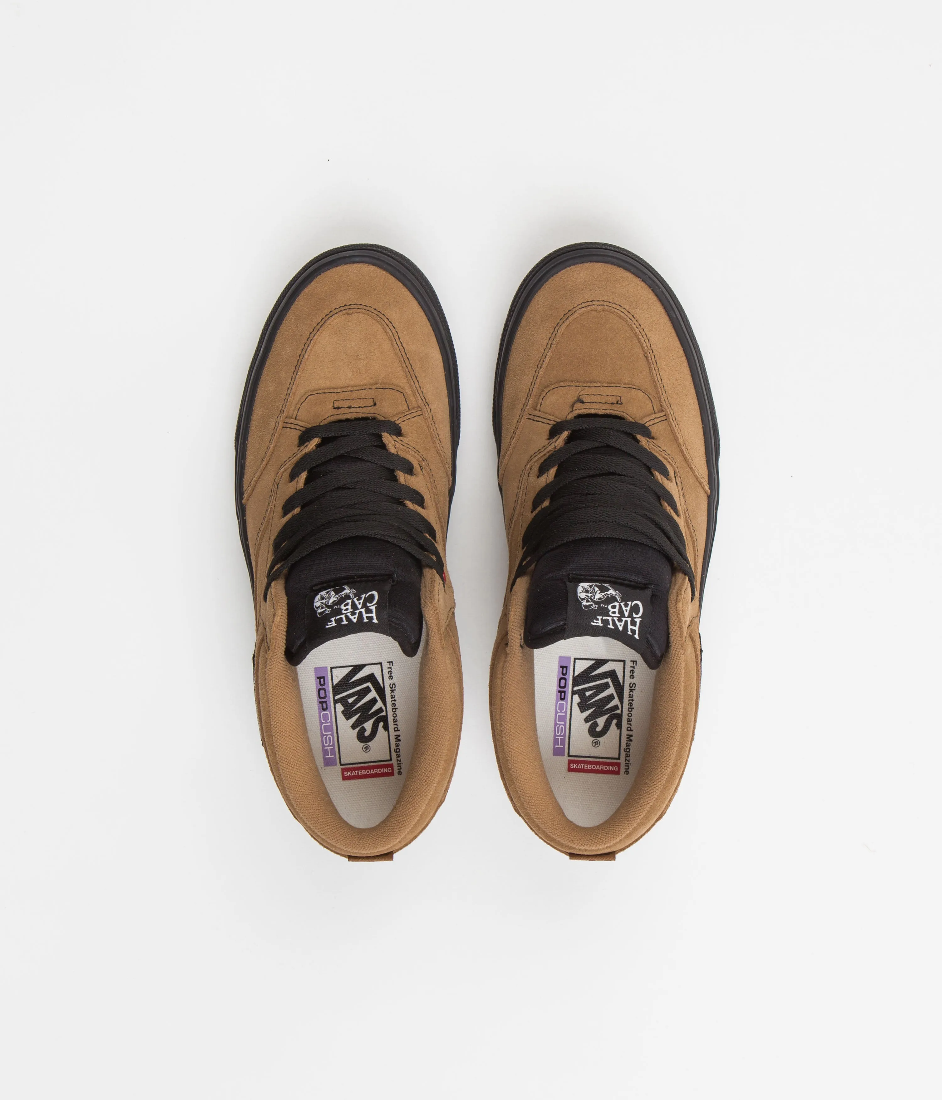 Vans Skate Half Cab '92 Shoes - (FSM) Camel / Black