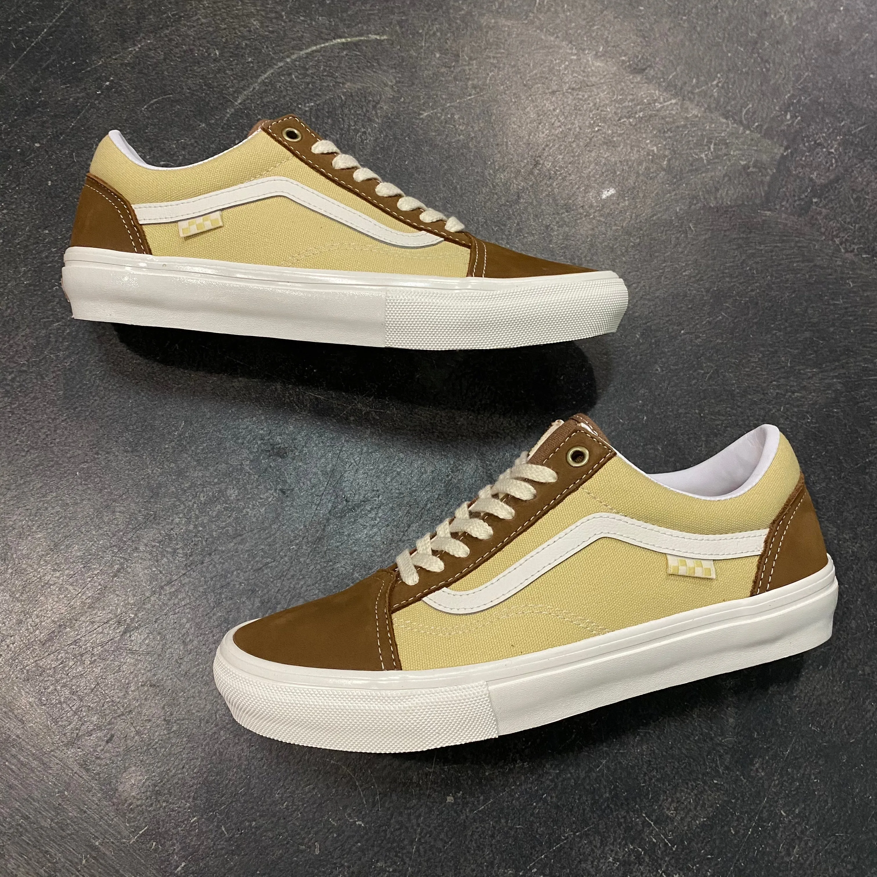 Vans Skate Old Skool Nubuck/Canvas Brown