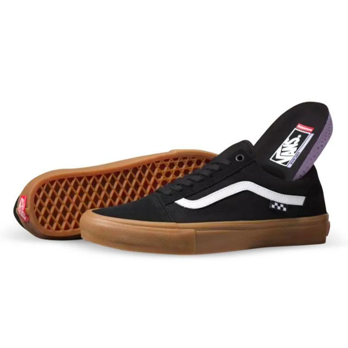 Vans - Skate Old Skool Shoes Black/Gum