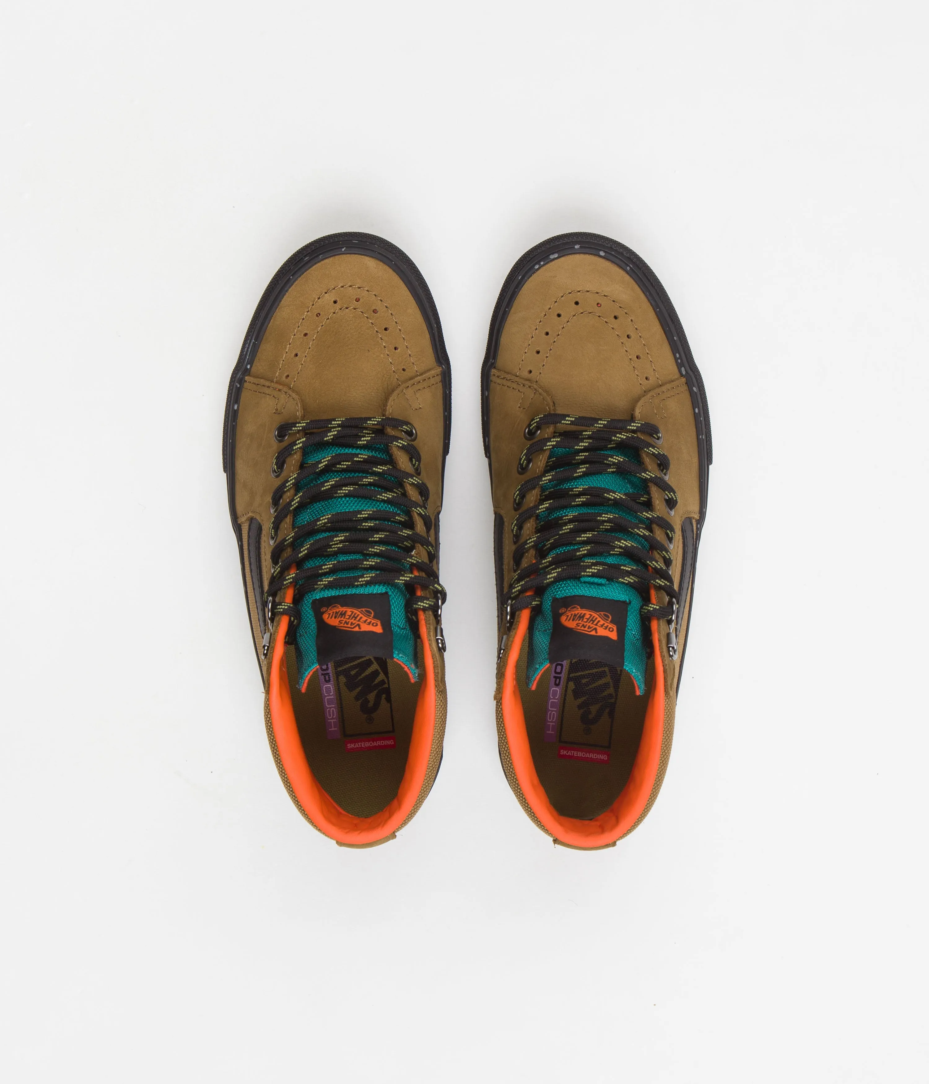 Vans Skate SK8-Hi Shoes - Outdoor Brown / Black