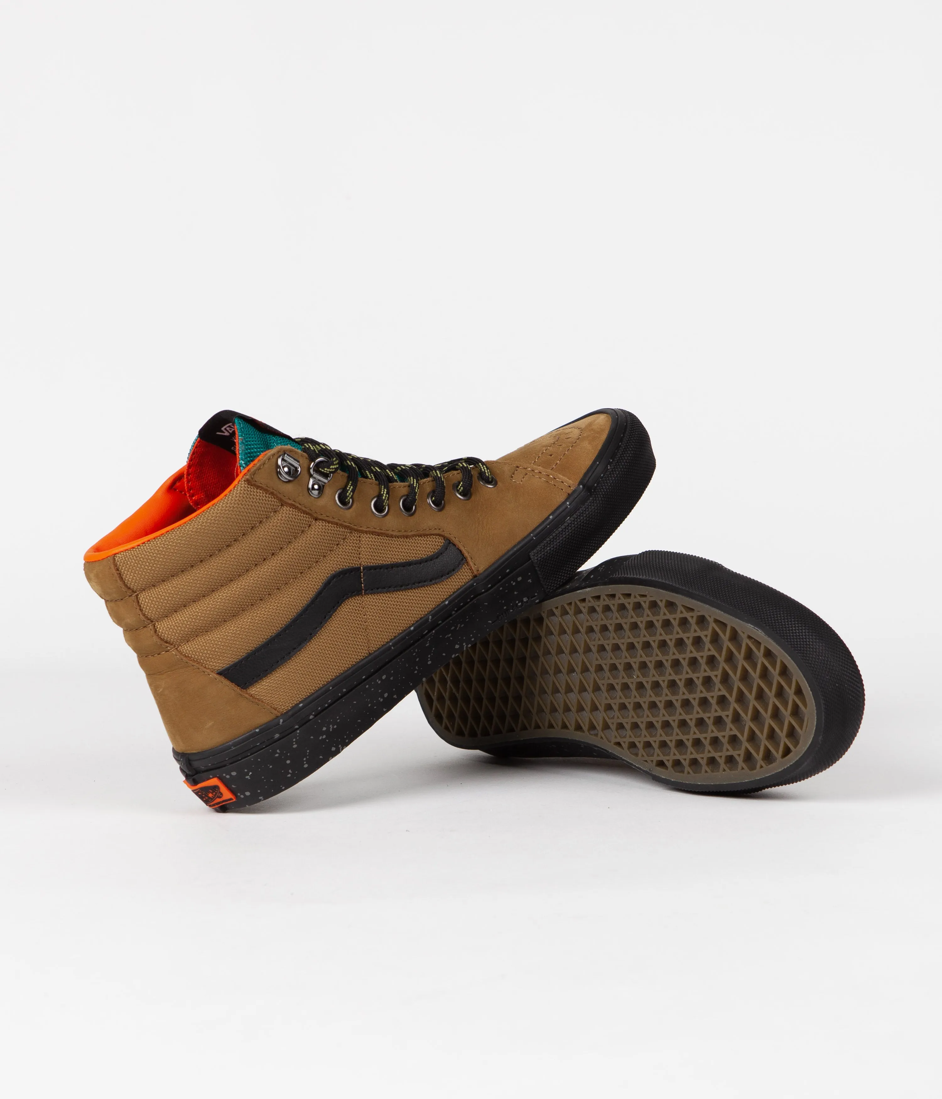 Vans Skate SK8-Hi Shoes - Outdoor Brown / Black