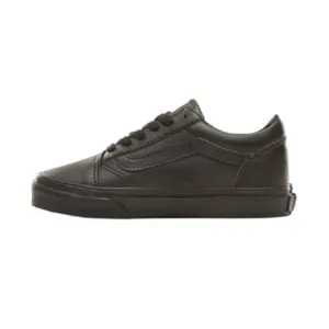 Vans Tumble Old Skool Kids-Unisex Lifestyle Shoes Black Mono