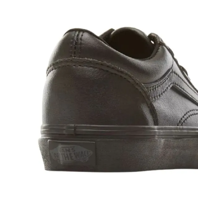 Vans Tumble Old Skool Kids-Unisex Lifestyle Shoes Black Mono