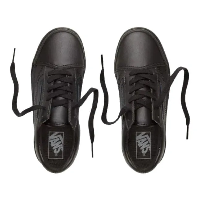 Vans Tumble Old Skool Kids-Unisex Lifestyle Shoes Black Mono