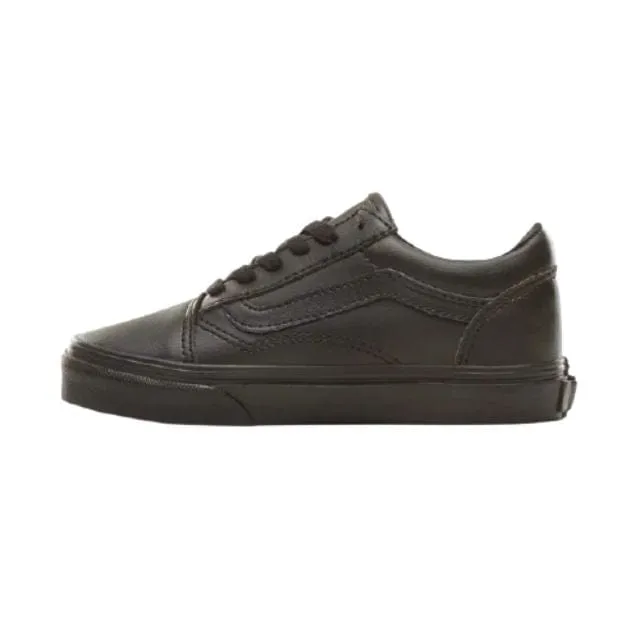 Vans Tumble Old Skool Kids-Unisex Lifestyle Shoes Black Mono