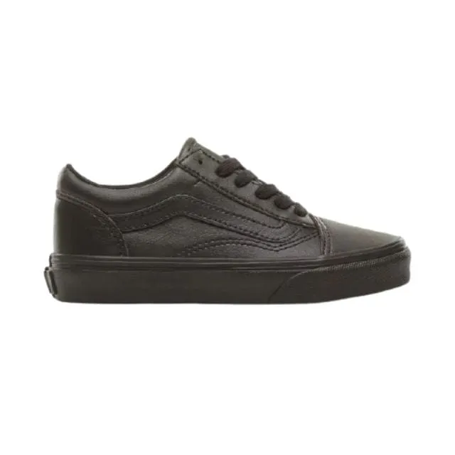 Vans Tumble Old Skool Kids-Unisex Lifestyle Shoes Black Mono