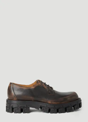 Versace Greca Portico Derby Shoes