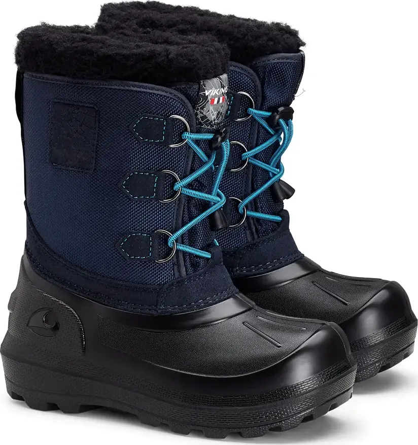 Viking Footwear Kids&#x27; Istind Mid Blue/Black | Buy Viking Footwear Kids&#x27; Istind Mid Blue/Black here | Outnorth