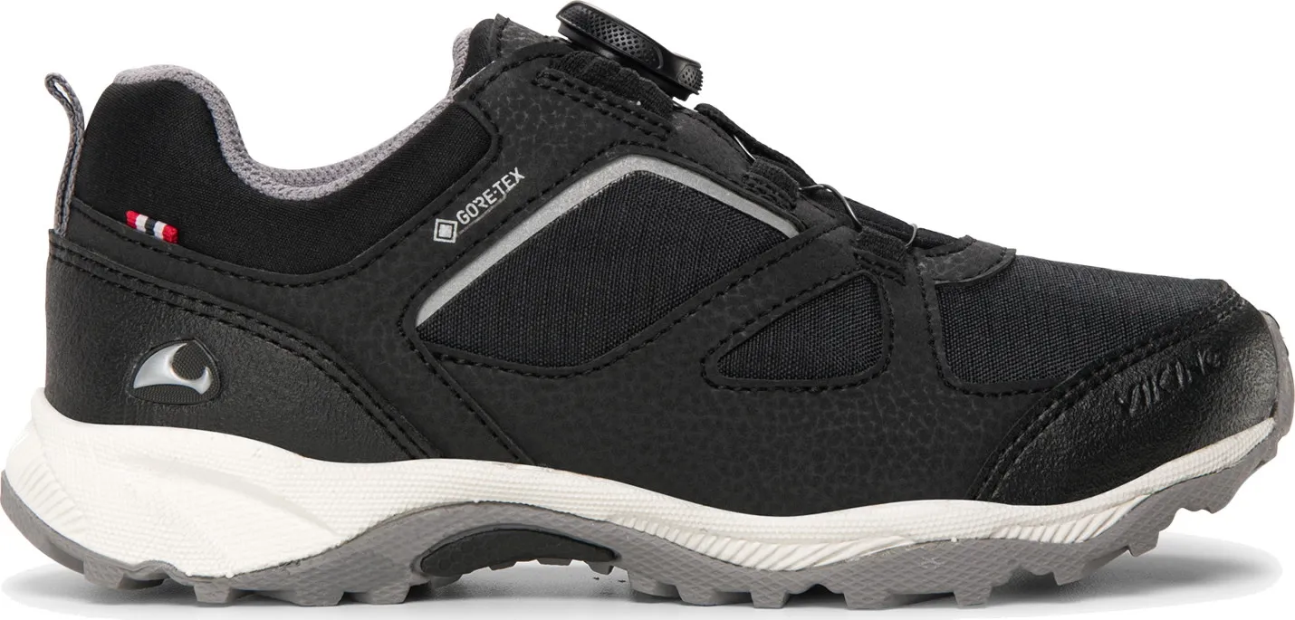 Viking Footwear Kids&#x27; Nator Low Gore-Tex Boa Black/Granite | Buy Viking Footwear Kids&#x27; Nator Low Gore-Tex Boa Black/Granite here | Outnorth