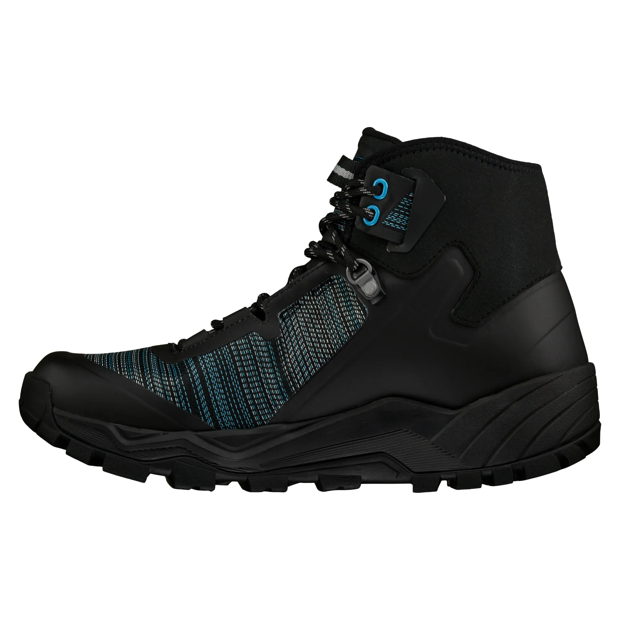 Viking Footwear Unisex Cerra Rolling Mid Gore-Tex Black/Aqua | Buy Viking Footwear Unisex Cerra Rolling Mid Gore-Tex Black/Aqua here | Outnorth