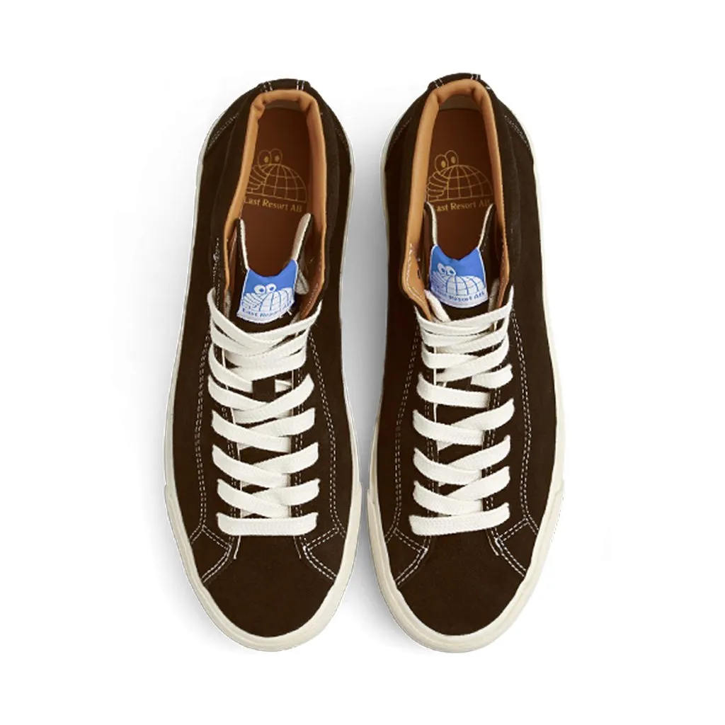 VM003 Suede HI - Choc Brown/White
