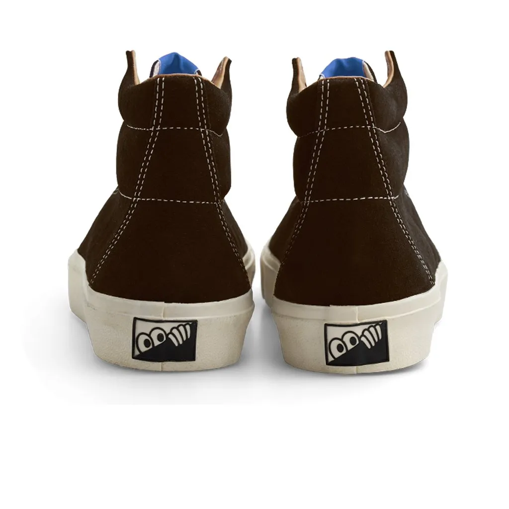 VM003 Suede HI - Choc Brown/White
