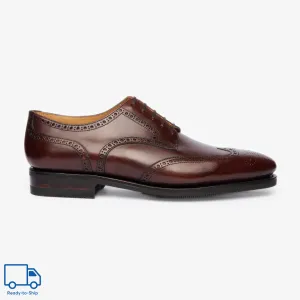 Wingtip Derby - Brown - Zip Last - RTW Wingtip Derby - Brown - Zip Last - RTW