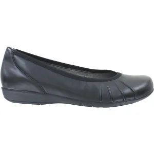 Women's Earth Derby Black Leather